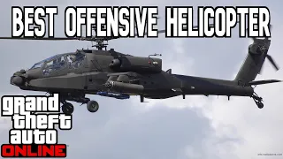 Why The FH-1 Hunter Is The Best Offensive Helicopter In GTA Online.