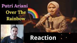 Putri Ariani Reaction  -  Over The Rainbow /  Magical Performance