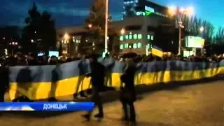 Митинг в Донецке закончился гибелью двух активистов ...