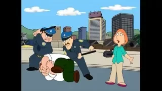 Family Guy - "Oh crap, the LAPD!"