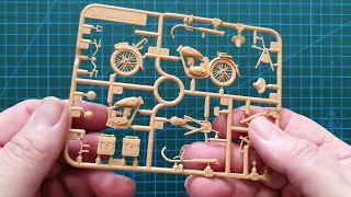 Tamiya 1/35 German Motorcycle Orderly Set - Kit Review