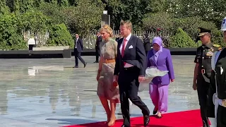 Koning Willem-Alexander en koningin Máxima op staatsbezoek, de start!