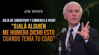 El consejo de vida de JIM ROHN que cambiará tu futuro ¡DEJA DE SOBREVIVIR Y COMIENZA A VIVIR!