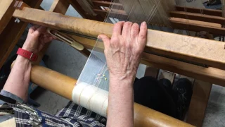 Weaving with Fine Silk Threads by Peggy Osterkamp