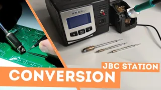 Soldering station conversion | Will JBC station work with C245 & C470 cartridges?