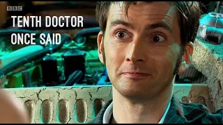 tenth doctor once said