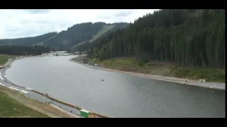 озеро Молодости Карпати Буковель / Lake Molodosti Karpaty Bukovel