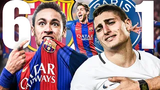 Barcelona 6-1 PSG: The Night That Changed Football Forever.