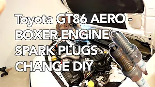 Toyota GT86 - Spark plugs change DIY (boxer engine) | fitment.sk