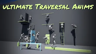 Ultimate Traversal Anims for Unreal Engine and Unity