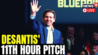 Ron DeSantis Pitches Himself In U.S. Presidential Race | Desantis Vs Trump | USA News Live | News18