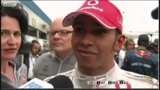 Australian Grand Prix 2010 - Lewis Hamilton Interview