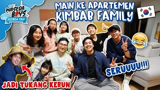 WASEDABOYS KE APARTEMEN KIMBAB FAMILY!! SERU BANGET 😂 - KOREA TRIP #5