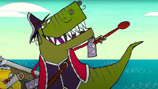 Капитан Флинн и Пираты-Динозавры 🤠  - Строго на север (6 серия)