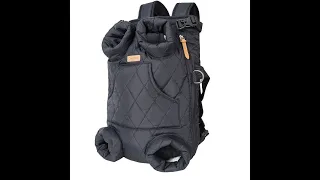 Рюкзак переноска для собак Doglemi черный