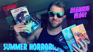 SUMMER HORROR! // Reading Vlog (& Book Shopping!)