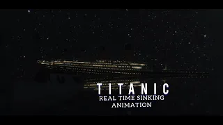 Sinking of the RMS Titanic in Real Time