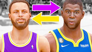 I Swapped Steph Curry and Magic Johnson Careers!
