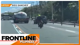 Motoristang sakay ng unicyle, ATV sa highway, viral | Frontline Pilipinas