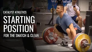 Starting Position for the Snatch & Clean