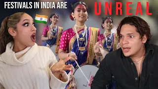 Once again... Mind Blown! Latinos react to Viral Indian Percussion & Festivals