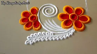 Simple Rangolis | Easy Rangoli | Relaxing Videos | Satisfying Sand Videos | Top Rangolis by Aarti