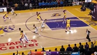 NBA LIVE 19 Lakers vs OKC Full Game HDR Max Quality