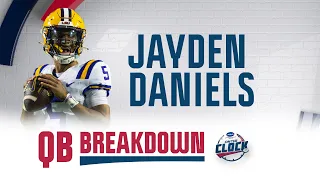 Quarterback Breakdown with Brian Hoyer: Jayden Daniels Highlights | 2024 NFL Draft