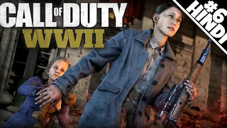 Call Of Duty WW2 Hindi Walkthrough #6 "COLLATERAL DAMAGE"