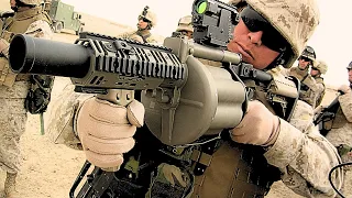 ''Finally'' US Six Shot Rotary Grenade Launcher M32 MGL in action