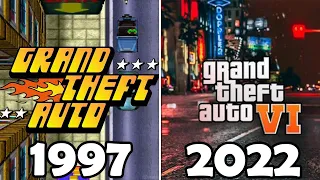 Evolution of GTA 1997-2022