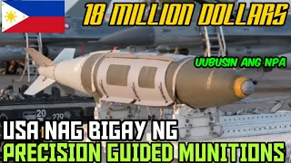 BREAKING NEWS! USA nag bigay ng Precision-Guided Munitions sa PILIPINAS!