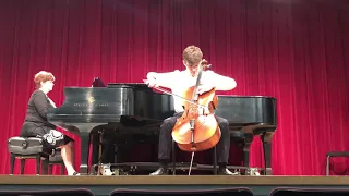 1 year & 6 month cello progress video / first competition!