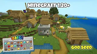 GOD SEED for Minecraft pocket edition and Bedrock edition seed *Minecraft 1.20+ 2024*