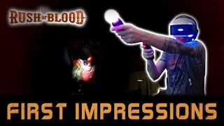 PlayStation VR | Until Dawn Rush of Blood | Let's Play Part 1 & First Impressions | 60 fps