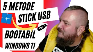 Cum Faci Un Stick Bootabil WINDOWS 11 ISO Oficial | 5 Metode |