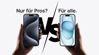 Lohnt sich das iPhone 15 Pro (Max) auch für normale Leute? | iPhone 15 vs iPhone 15 Pro