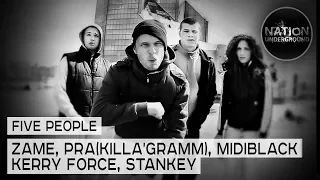 Zame, Pra(Killa'Gramm), MidiBlack, Kerry Force, Stankey - Five People (Puzzle beatz)