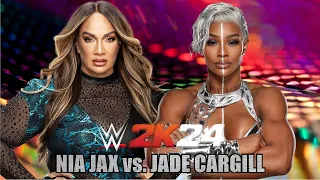 WWE 2K234 : 2024.05.26_SPECIAL MATCH_NIA JAX VS. JADE CARGILL