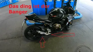 Erste Fahrt mit der SC-Project Komplettanlage / CBR650R