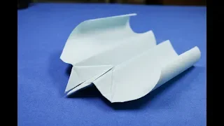 How To Make Enhanced Paper Plane (bat plane)