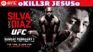 Anderson Silva vs Nick Diaz Full Fight UFC 183 I EA Sports UFC 2014 PS4 / XBOX ONE