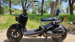 Honda Zoomer AF-58 FI  Инжекторный! Пробег по Японии 3,880км Всего!!!