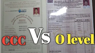 CCC vs O level full information detrail