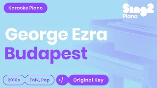 George Ezra - Budapest (Piano Karaoke)