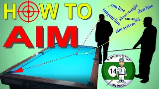 How to Aim Pool Shots, Billiard Training, Intellectual Tutorial