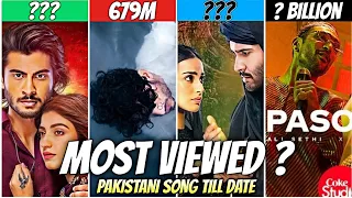TOP 15 MOST VIEWED PAKISTANI SONGS OF ALL TIME ON YOUTUBE 🔥