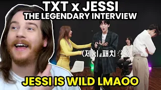 TXT x Jessi: The Legendary Interview REACTION!