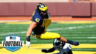 Top 30 Plays of Michigan FB/TE Ben Mason | Big Ten Football in the 2021 NFL Draft