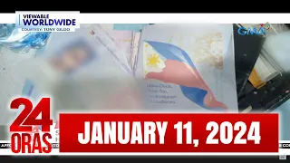 24 Oras Express: January 11, 2024 [HD]